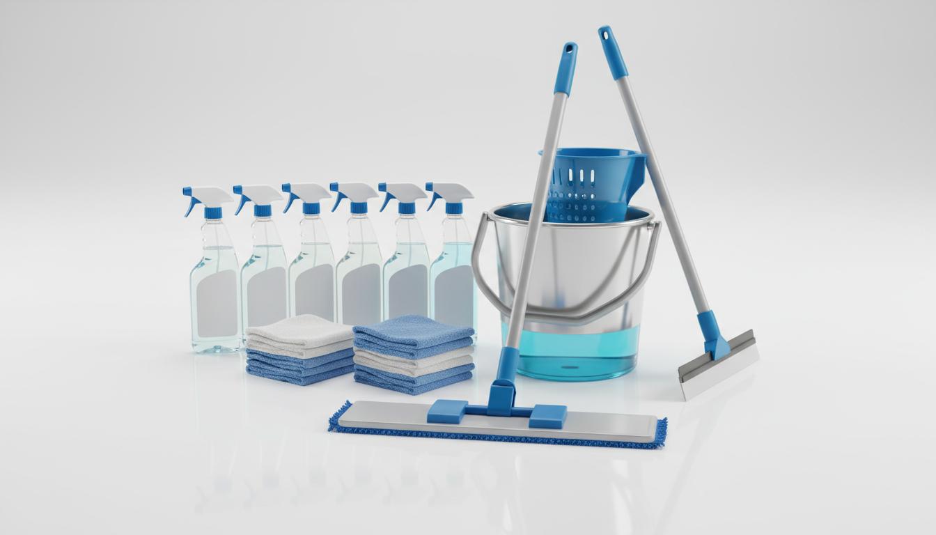 Über Arioni Gebäudereinigung - Unser Team bei der Arbeit