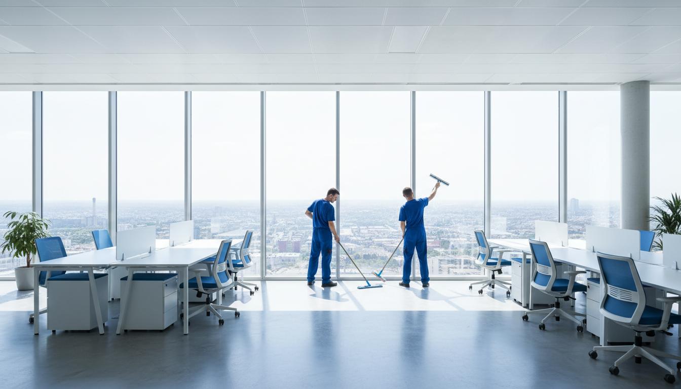 Professionelle Gebäudereinigung in Wiesbaden - Saubere Büroräume