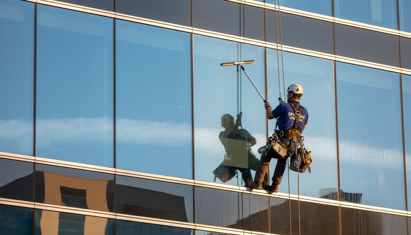 Streifenfreie Fensterreinigung in Wiesbaden - Klare Sicht